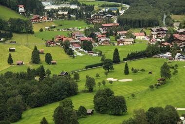 Rakousko - část města Bad Gastein