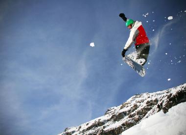 Bad Gastein - snowboardista