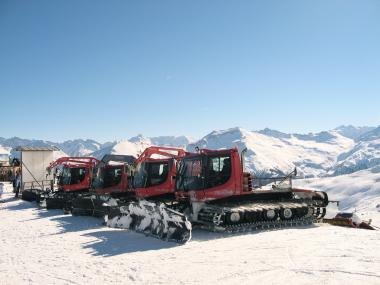 Závod Ö3 Pistenbully - sněhové rolby