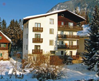 Rakouský hotel Tauernblick v zimě