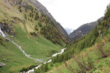 Část národního parku Hohe Tauern