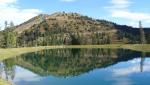 Jezero Spiegelsee v Gasteiner Talu