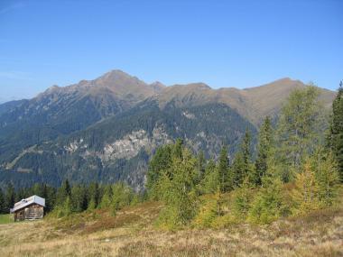 Krásná horská krajina Graukogelu