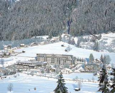 Rakouský hotel Europäischer Hof v zimě