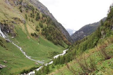 Část národního parku Hohe Tauern